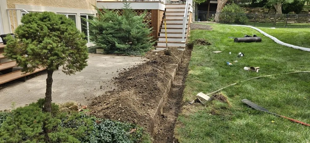 Affordable landscape design in Shawnee, KS by Spiral Irrigation