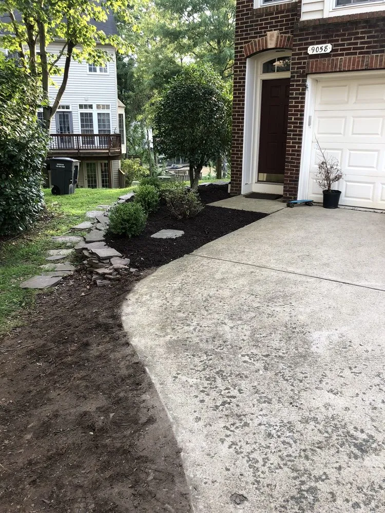 Custom yard cleanup service for beautiful yards in Arlington, VA by Spirit Landscaping