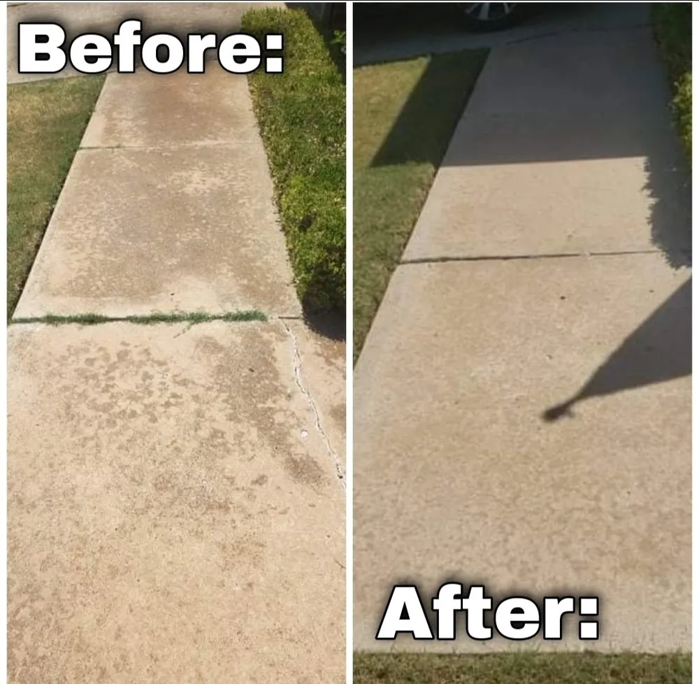 Local garden landscaping in Wellston, OK - Splash Exterior Cleaning