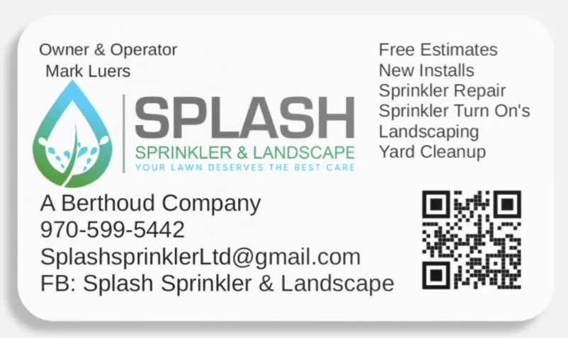 Reliable outdoor landscaping for residential properties across Berthoud, CO - Splash Sprinkler & Landscape