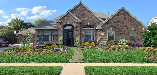 Affordable landscape installation with custom design across Lewisville, TX - Splendid Gardens Landscaping