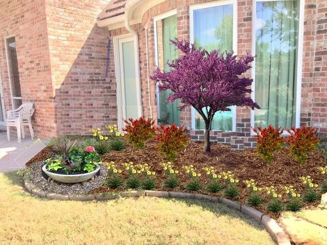 Affordable lawn mowing service near you in Lewisville, TX by Splendid Gardens Landscaping