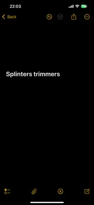Splinters Trimmers Logo