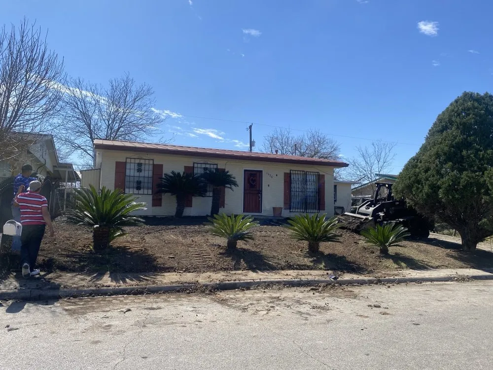 Expert landscape installation for residential properties in San Antonio, TX by Spoolin 210 Services