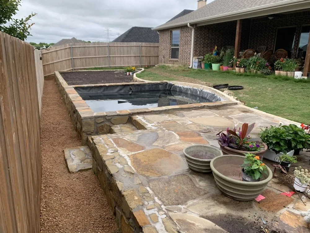 Affordable landscape design in Fort Worth, TX by Sporange Landscape and Drainage