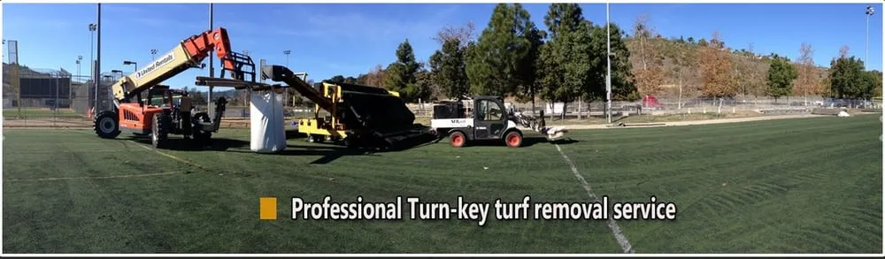 Affordable garden landscaping experts serving Tonkawa, OK - Sports Field Removal