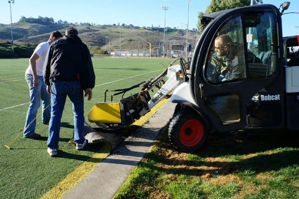 Expert yard maintenance in Tonkawa, OK - Sports Field Removal