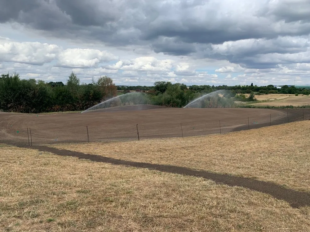 Custom landscape installation for homes in Dunwoody, GA by Sports Turf Services