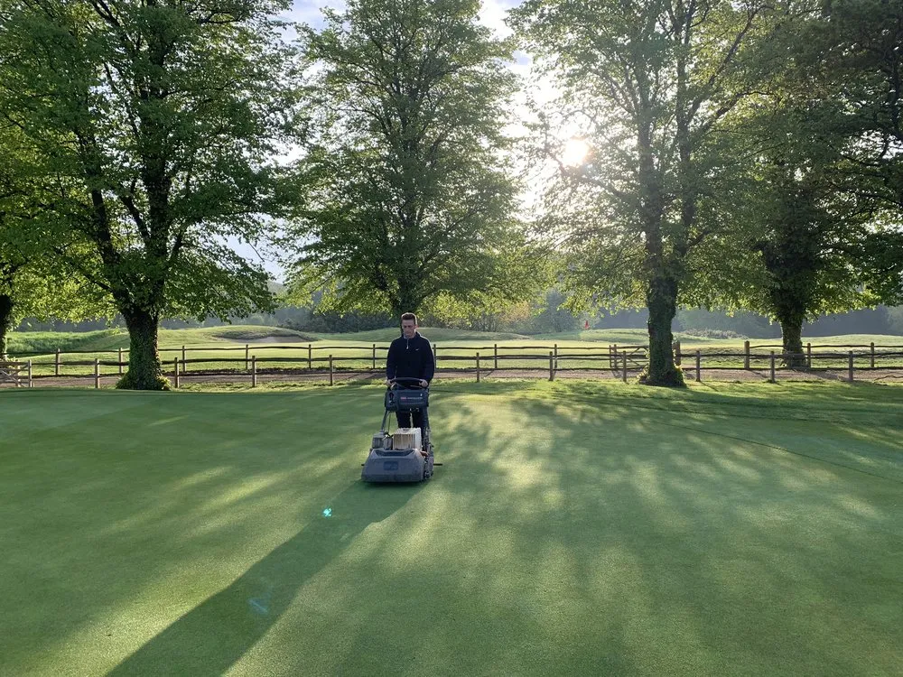 Custom lawn mowing service in Dunwoody, GA - Sports Turf Services