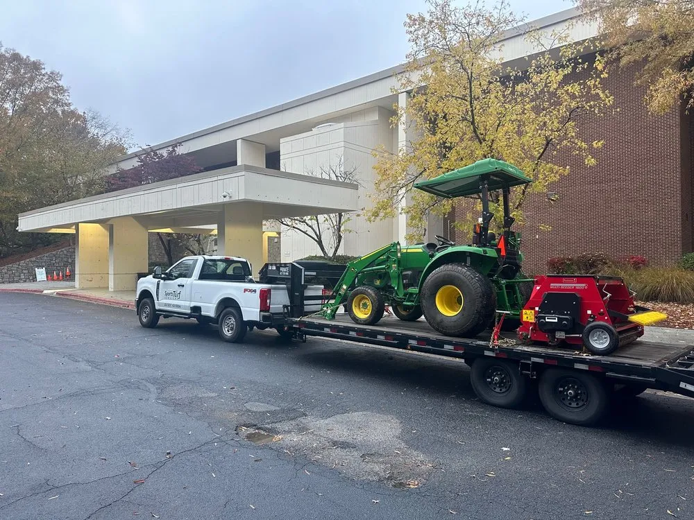 Affordable residential landscaping in Dunwoody, GA by Sports Turf Services