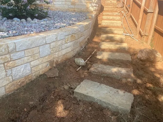 Custom landscape installation near you across Aubrey, TX - Spot On Outdoor Services
