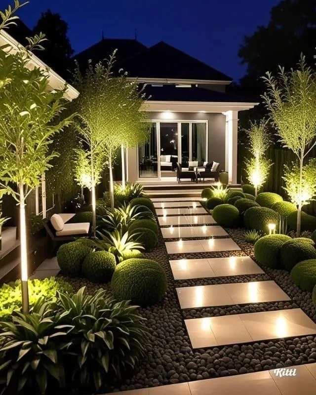 Reliable garden landscaping for homes in Pleasanton, CA by Spotless Landscapes