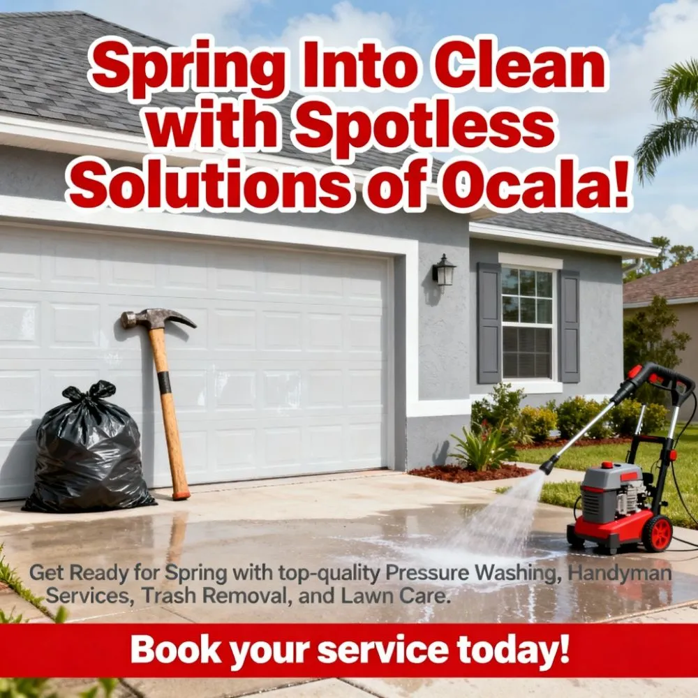 Reliable outdoor landscaping experts serving Citra, FL - Spotless Solutions