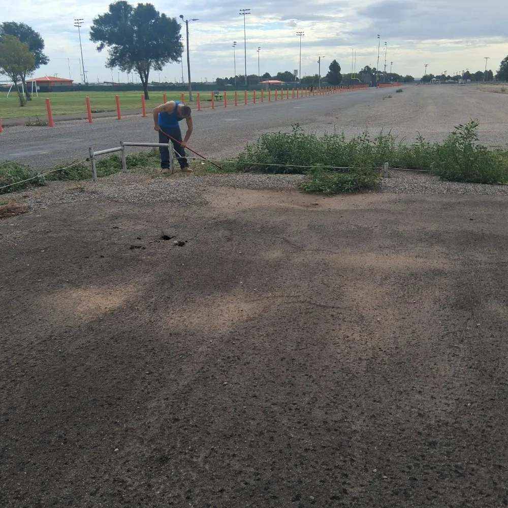 Reliable landscaping services for homes in Artesia, NM by Spotless Solutions Squad