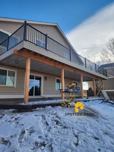 Trusted lawn mowing service with custom design across Greenwood Village, CO - Spotted Deer Remodels