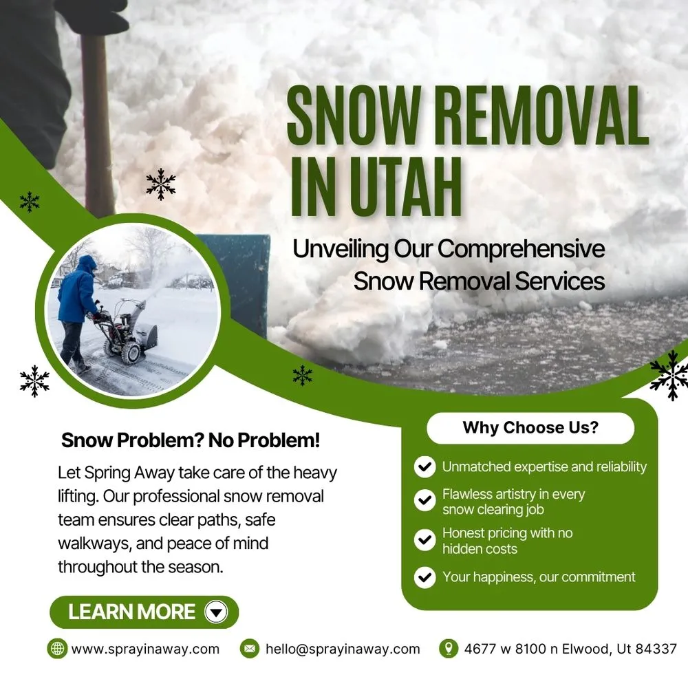 Local yard cleanup service for outdoor upgrades in Elwood, UT by Sprayin Away