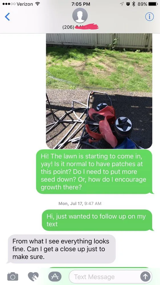 Professional garden landscaping in Des Moines, WA by SprayLawn Hydroseeding