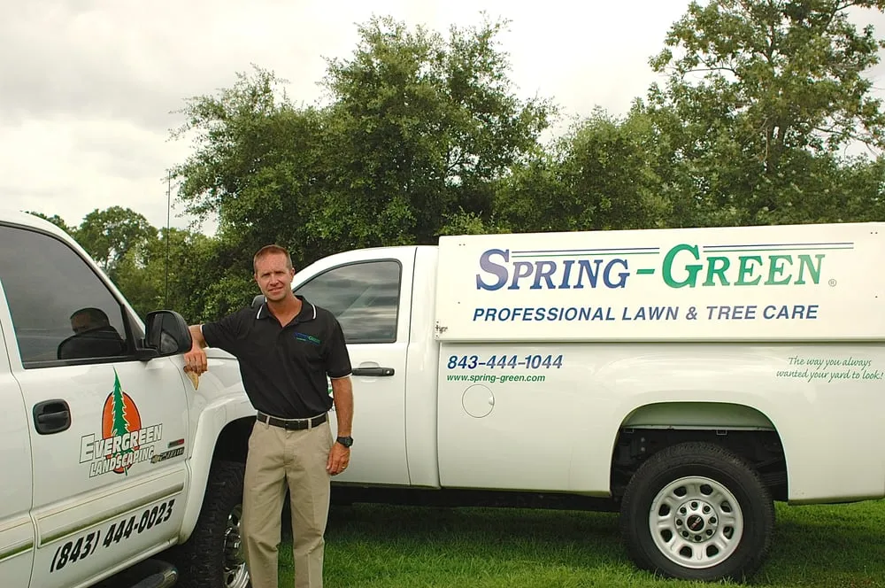 Local yard cleanup service with custom design in Myrtle Beach, SC by Spring Green