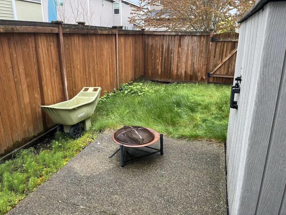Custom garden landscaping with custom design in Auburn, WA by Spring Landscape