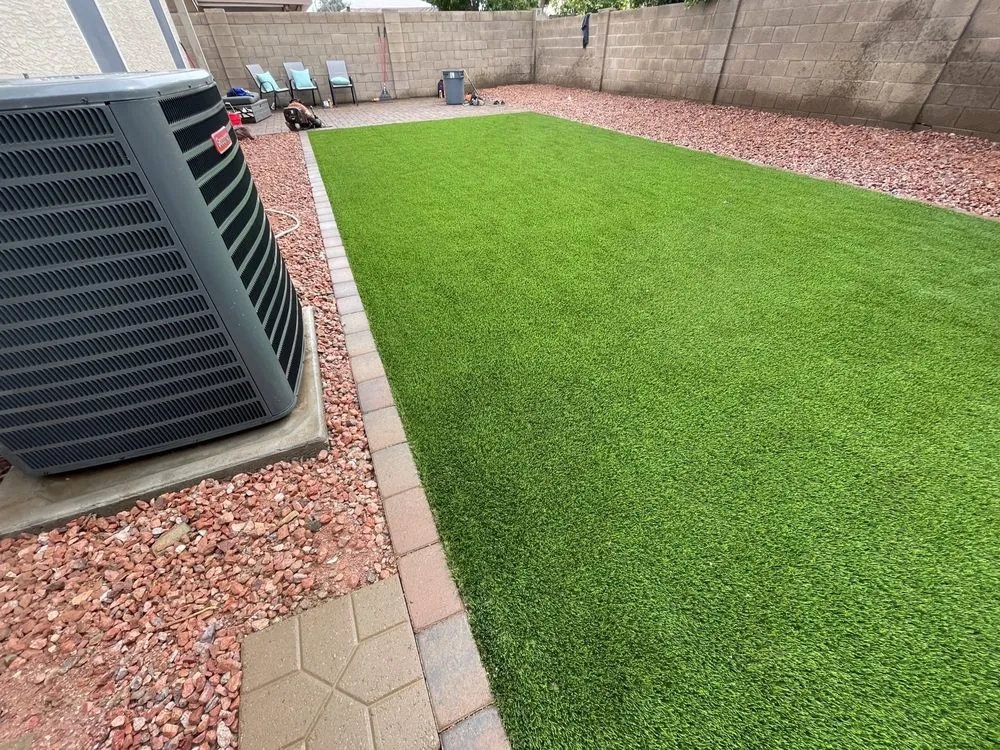Professional lawn care service in Phoenix, AZ by Spring Landscaping