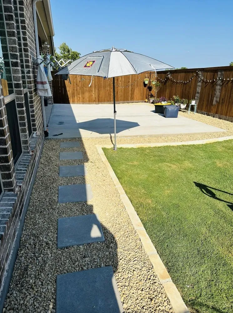 Top-rated landscape installation for homes in Anna, TX by Spring Up Landscaping & Construction