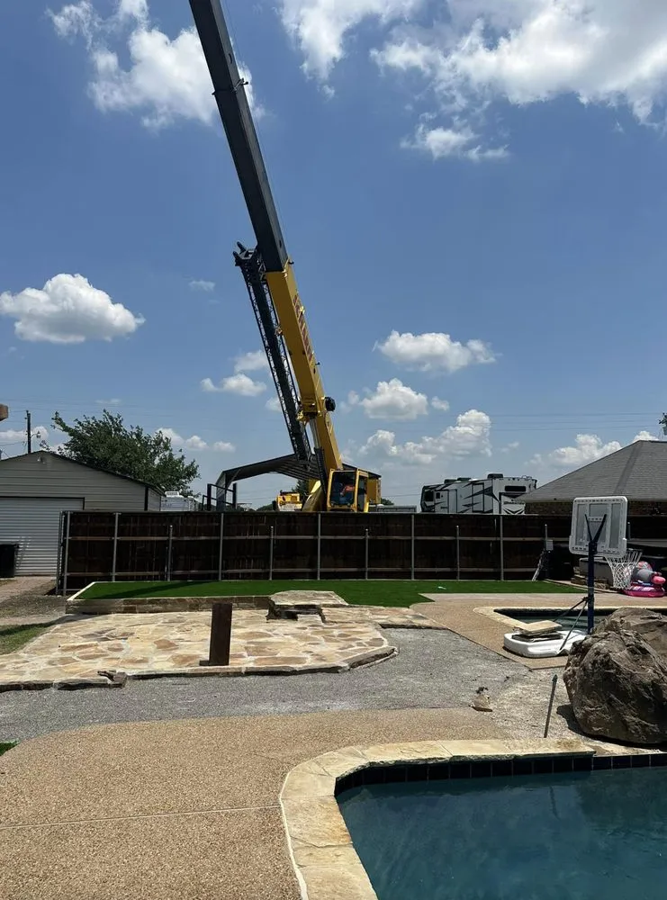 Custom landscaping services in Anna, TX by Spring Up Landscaping & Construction