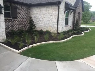 Expert landscape installation in Denton, TX by Springer Lawn Care