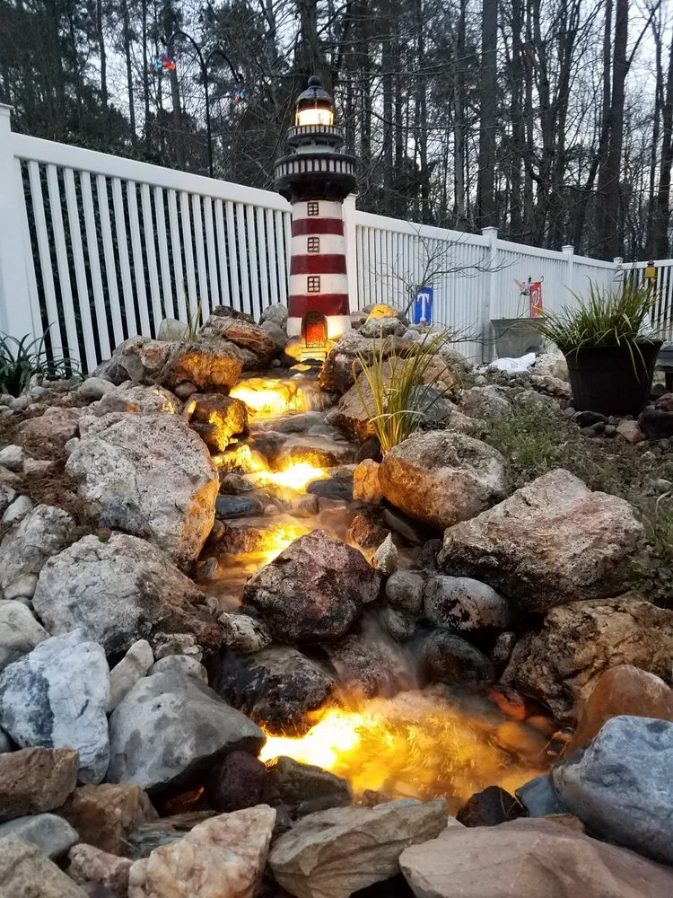 Custom landscape installation experts serving Youngsville, NC - Springer Ponds and Water Gardens