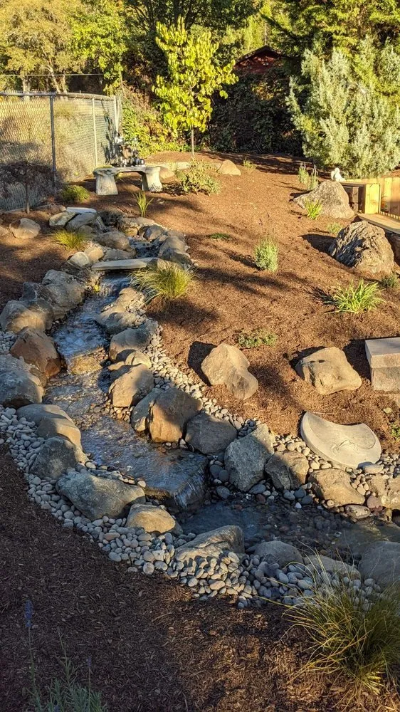 Top-rated garden landscaping in Central Point, OR by Springfall Landscape & Maintenance