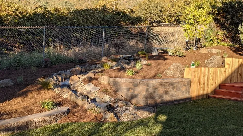 Professional outdoor landscaping for outdoor upgrades in Central Point, OR by Springfall Landscape & Maintenance