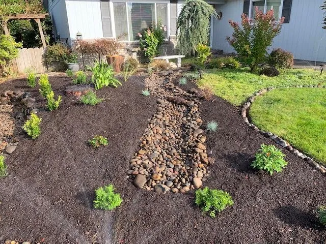 Trusted outdoor landscaping with custom design in Central Point, OR by Springfall Landscape & Maintenance