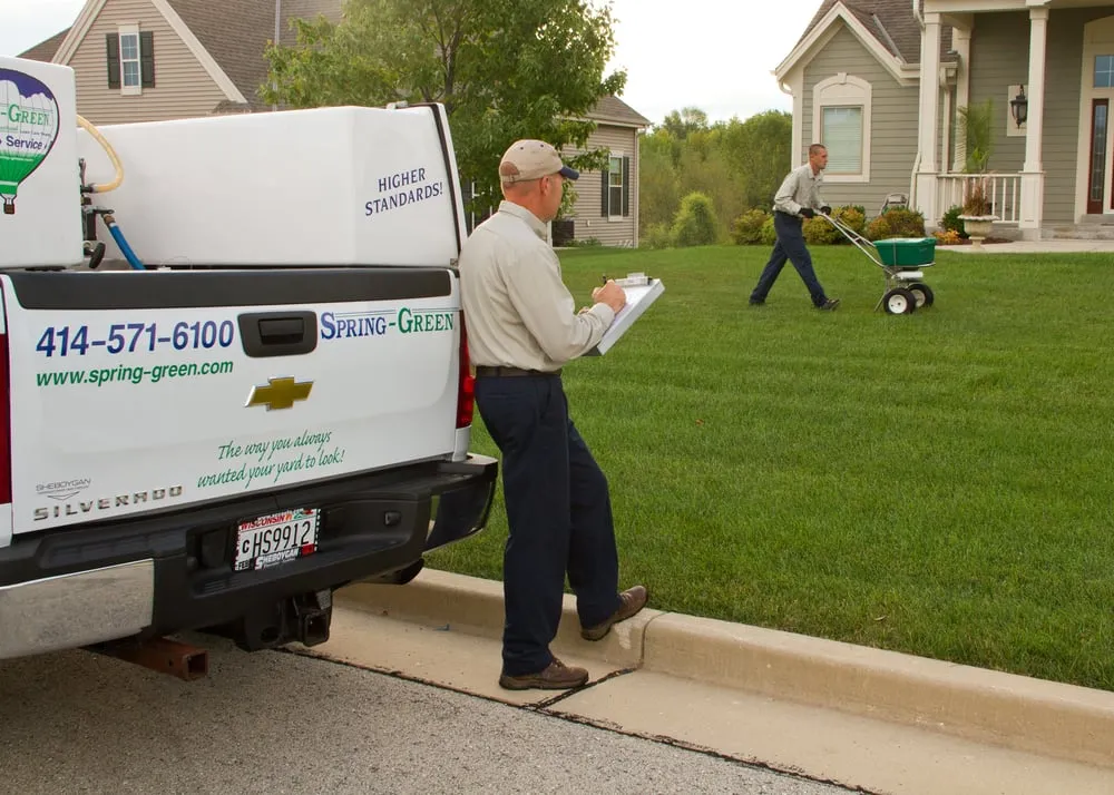 Custom lawn care service for residential properties across Milwaukee, WI - SpringGreen