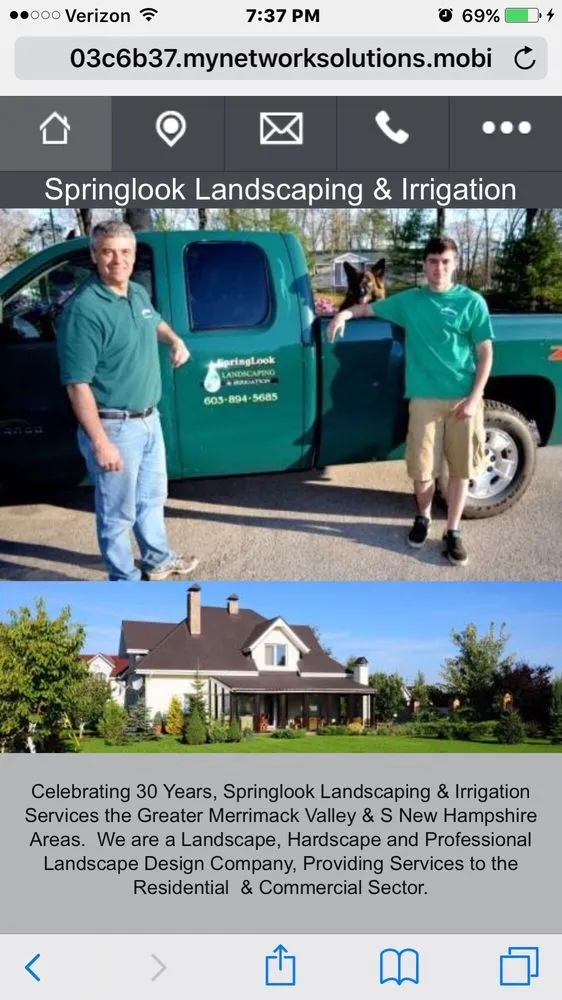 Local yard maintenance in Salem, NH - Springlook Landscaping & Irrigation