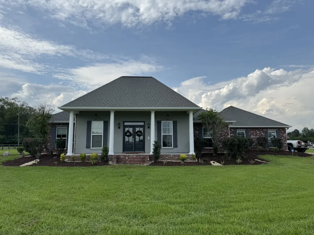 Local landscape installation in Ponchatoula, LA by Springs Landscaping