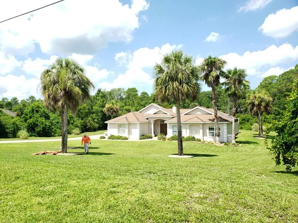 Affordable lawn mowing service in Brooksville, FL by Springscape