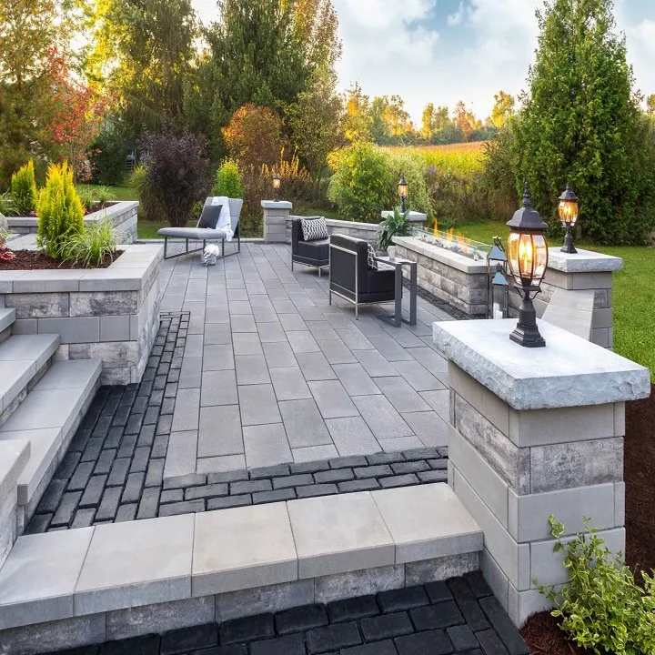 Top-rated outdoor landscaping with custom design in Green Bay, WI by Springview Landscape Service