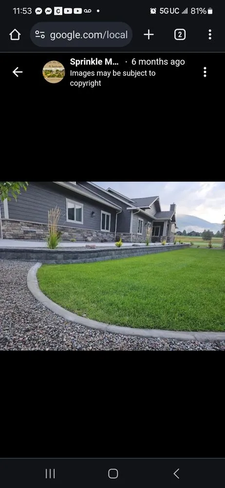 Expert residential landscaping for year-round maintenance in Missoula, MT by Sprinkle Me Sprinklers and Landscape