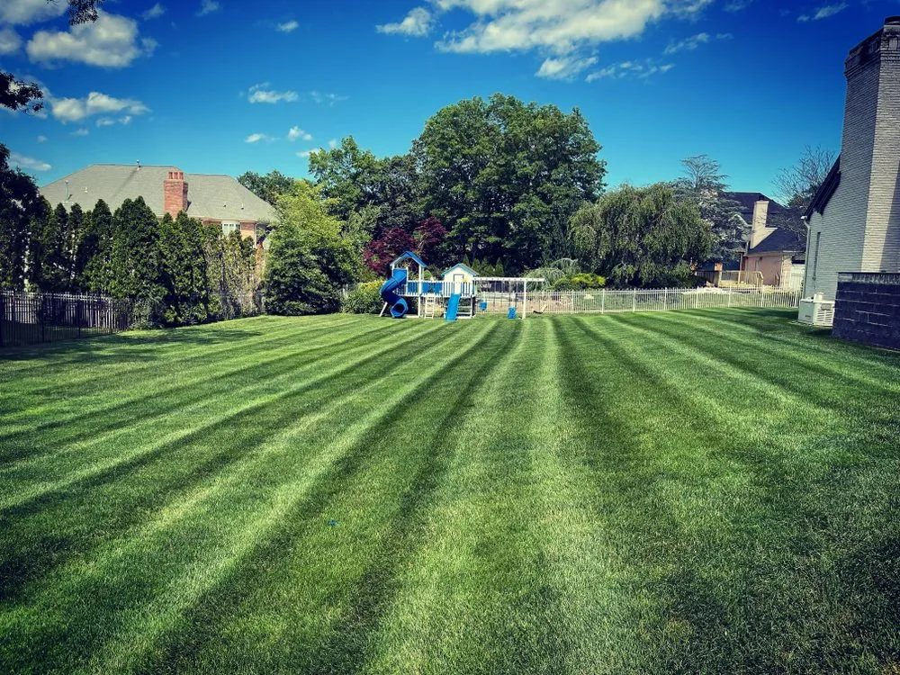 Professional yard maintenance with custom design in Toms River, NJ by Sprinkle Outdoor Services