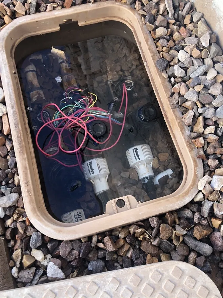 Professional garden landscaping in Gilbert, AZ by Sprinkler Doctors