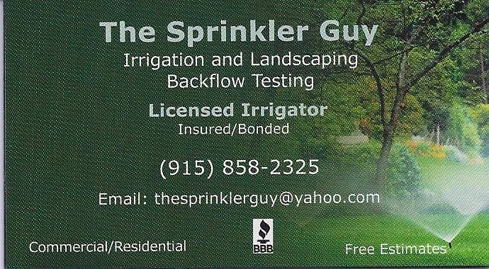 Affordable landscape installation in El Paso, TX - Sprinkler Guy
