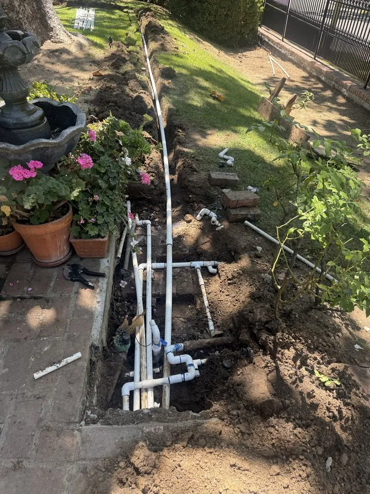 Expert yard cleanup service for residential properties in Los Angeles, CA by Sprinkler Guys