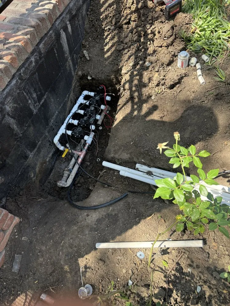 Affordable lawn mowing service with custom design in Los Angeles, CA by Sprinkler Guys