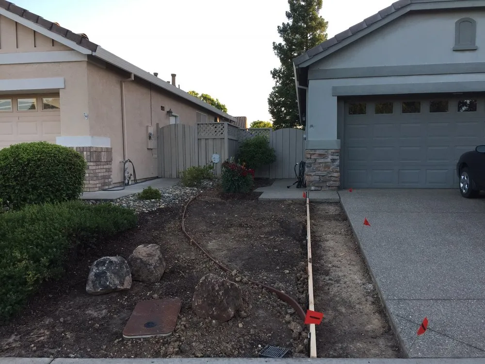 Professional landscape installation in Loomis, CA by Sprinkler Medic