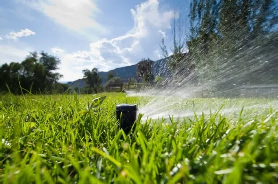 Professional lawn mowing service for residential properties in Rancho Cucamonga, CA by Sprinkler Repair Doctor