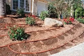 Professional garden landscaping for residential properties in Laguna Hills, CA by Sprinkler Solutions