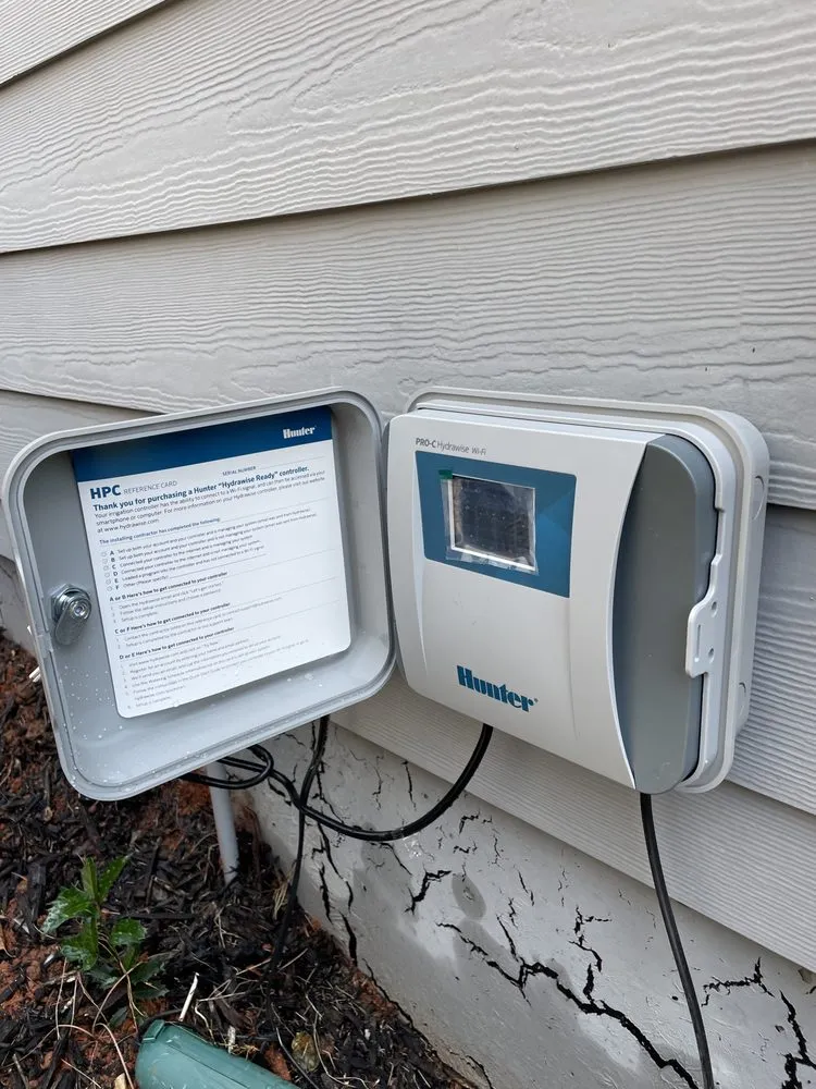 Affordable yard cleanup service with custom design across Alpharetta, GA - Sprinkler system