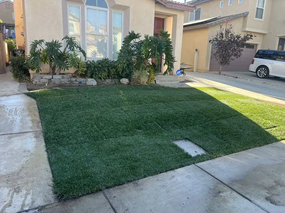 Trusted landscape design for homes across Corona, CA - Sprinklers and Turf