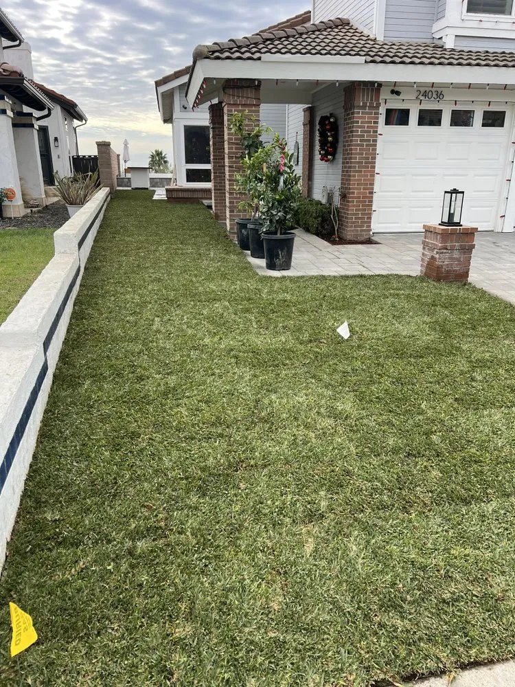 Professional landscape installation experts serving Fullerton, CA - Sprinklers and Turf