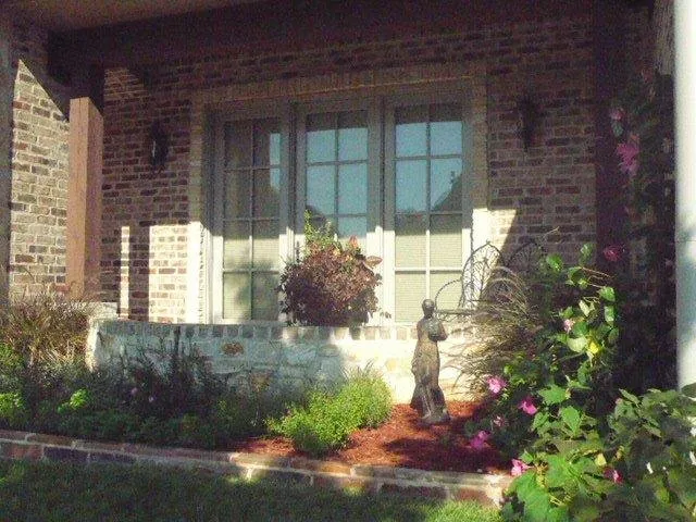 Custom landscape installation in Georgetown, TX by Sprinklers Grass & Landscapes