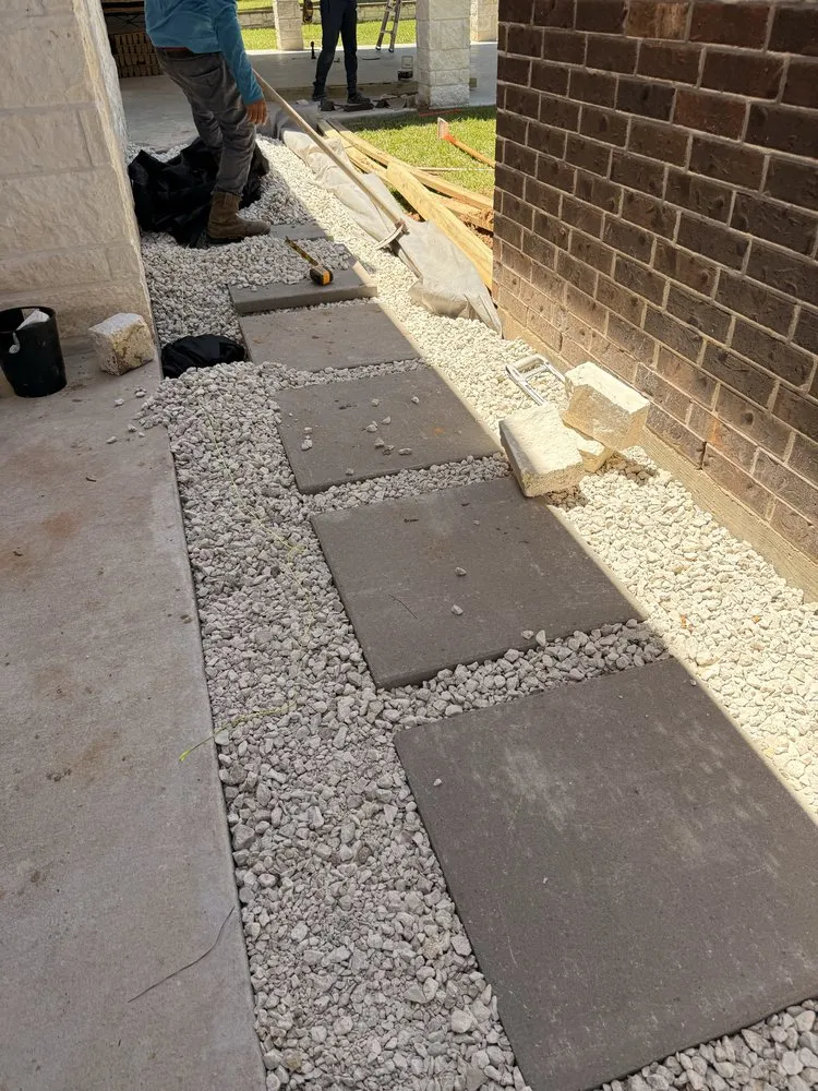 Affordable garden landscaping in The Woodlands, TX - Sprinklers Scape